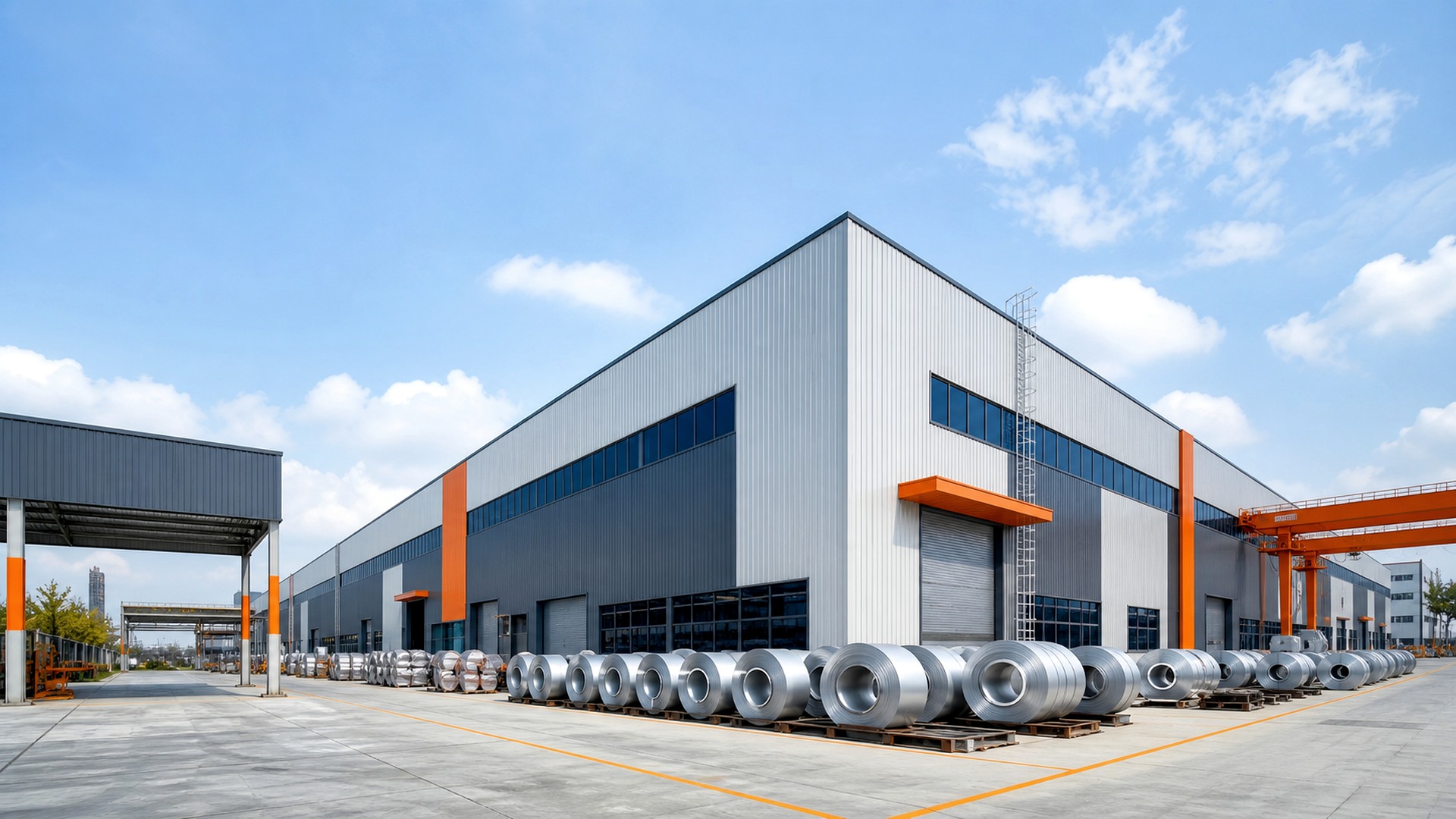 Factory exterior for Stelux non-ferrous metal materials